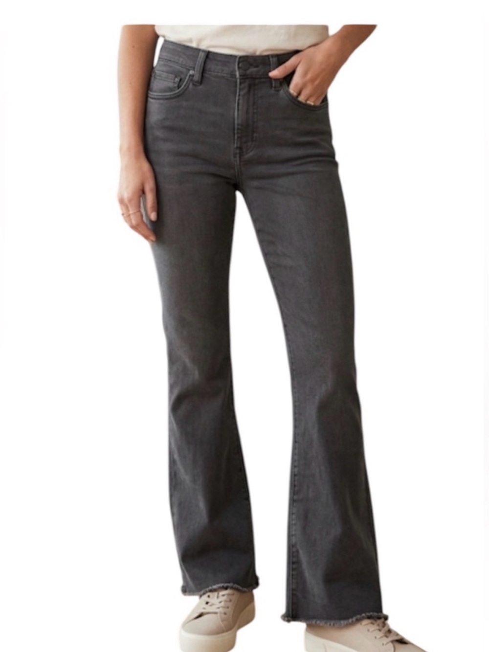 Pistola Grey Flare Jeans Women's size 28